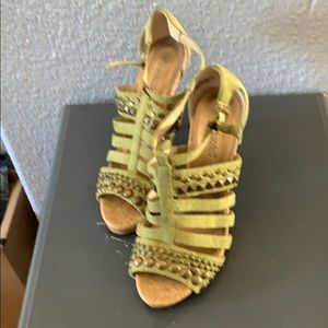 Apple Green Sandals good condition